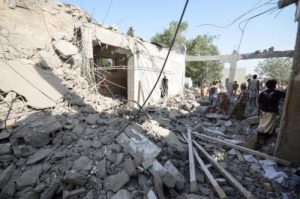 قصف المخاء واستشهاد عدد من المواطنيين