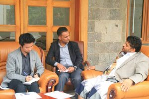 رئيس الثورية العليا يلتقي شينجيرو موراتا لمناقشة الوضع الصحي في اليمن