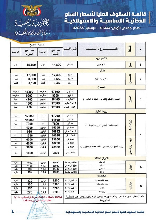 ورد الآن.. صنعاء تزف بشرى سارة تدخل الفرحة إلى كل بيت “تفاصيل”